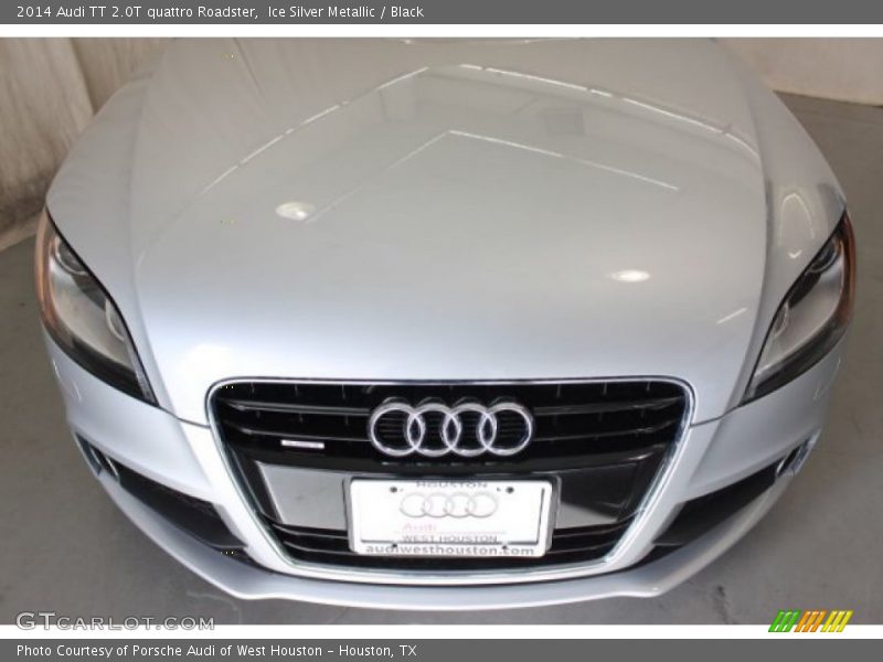 Ice Silver Metallic / Black 2014 Audi TT 2.0T quattro Roadster