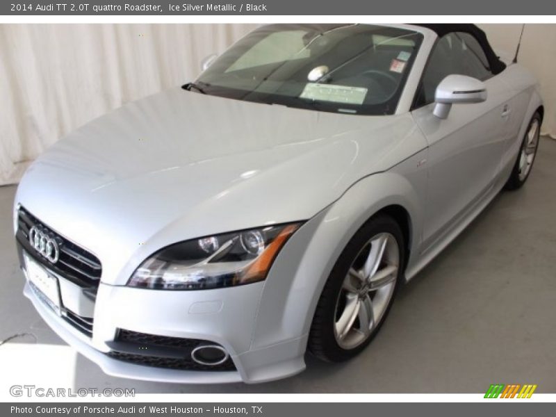 Ice Silver Metallic / Black 2014 Audi TT 2.0T quattro Roadster