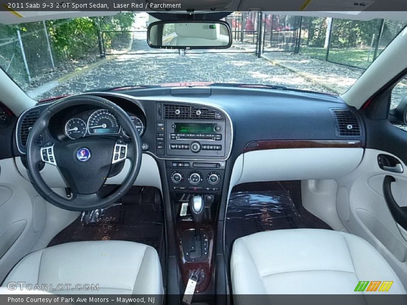 Laser Red / Parchment 2011 Saab 9-3 2.0T Sport Sedan
