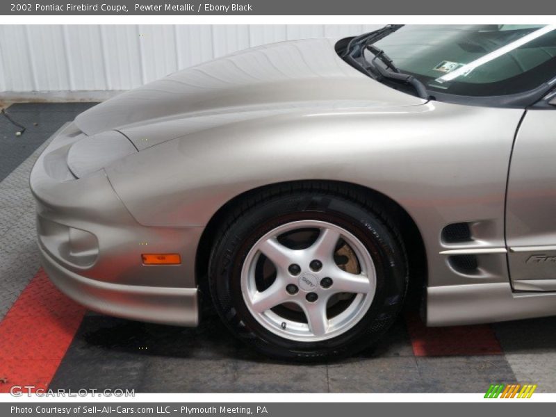 Pewter Metallic / Ebony Black 2002 Pontiac Firebird Coupe