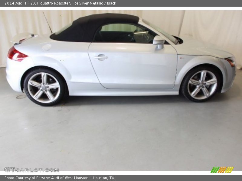 Ice Silver Metallic / Black 2014 Audi TT 2.0T quattro Roadster