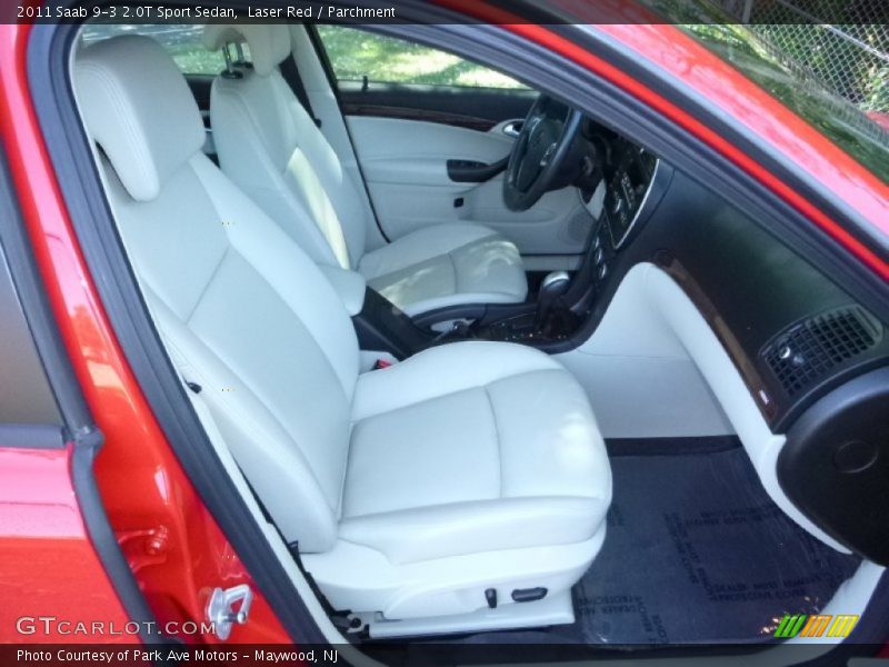 Laser Red / Parchment 2011 Saab 9-3 2.0T Sport Sedan