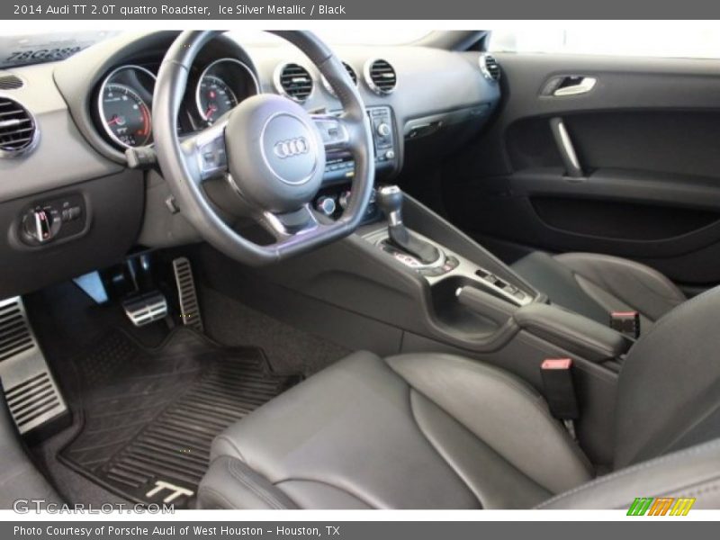 Ice Silver Metallic / Black 2014 Audi TT 2.0T quattro Roadster