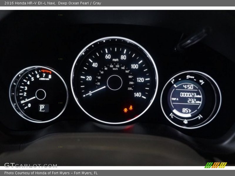  2016 HR-V EX-L Navi EX-L Navi Gauges