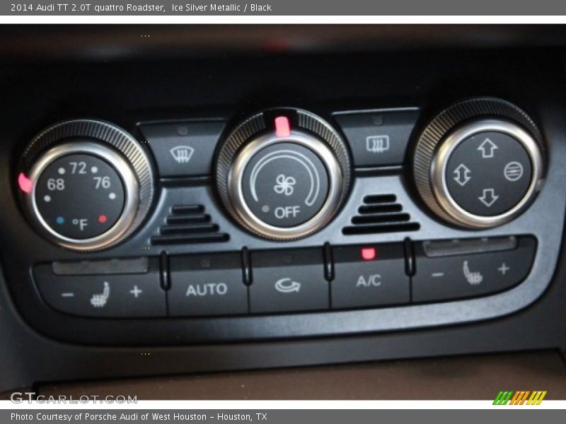 Ice Silver Metallic / Black 2014 Audi TT 2.0T quattro Roadster