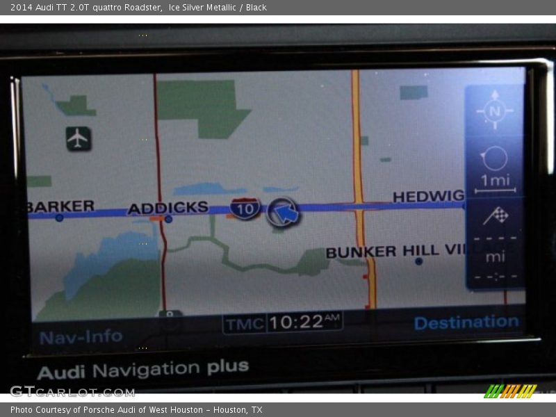 Ice Silver Metallic / Black 2014 Audi TT 2.0T quattro Roadster