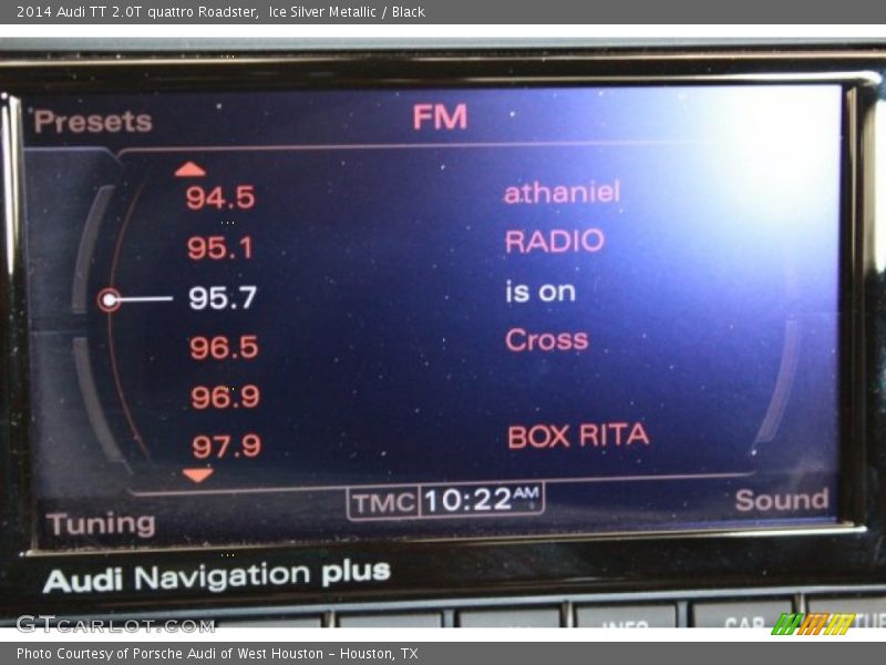 Ice Silver Metallic / Black 2014 Audi TT 2.0T quattro Roadster