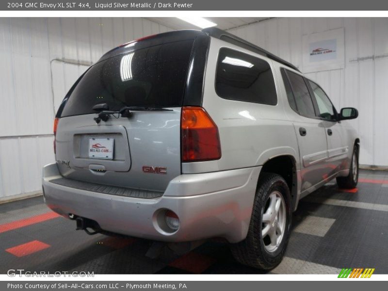 Liquid Silver Metallic / Dark Pewter 2004 GMC Envoy XL SLT 4x4