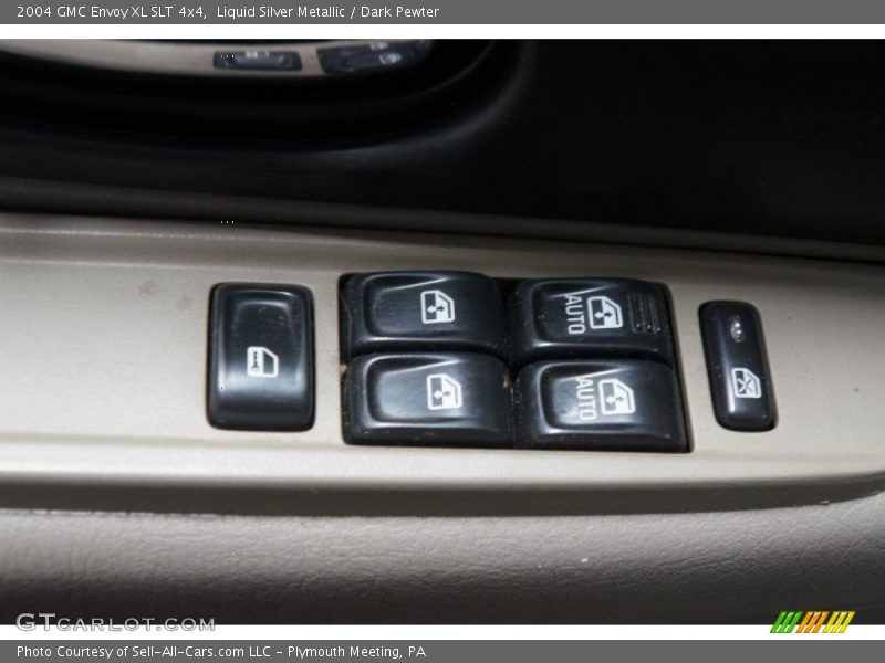 Liquid Silver Metallic / Dark Pewter 2004 GMC Envoy XL SLT 4x4