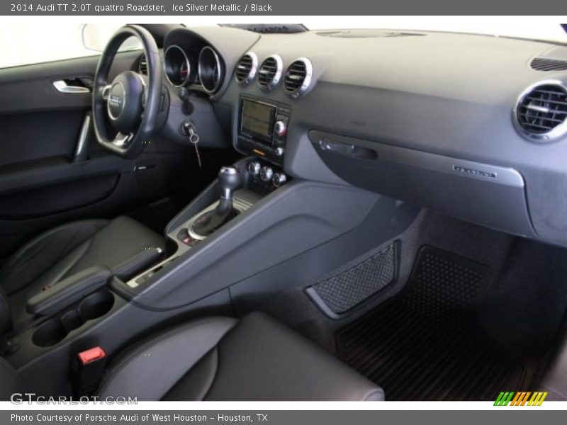 Ice Silver Metallic / Black 2014 Audi TT 2.0T quattro Roadster