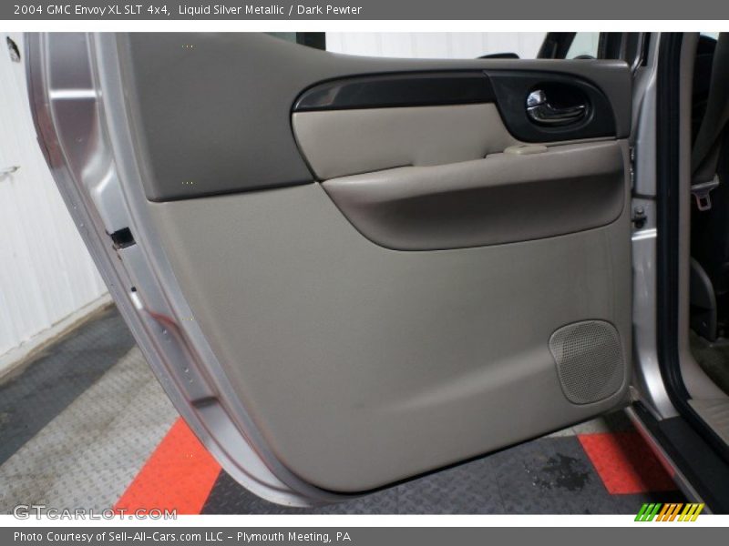 Liquid Silver Metallic / Dark Pewter 2004 GMC Envoy XL SLT 4x4