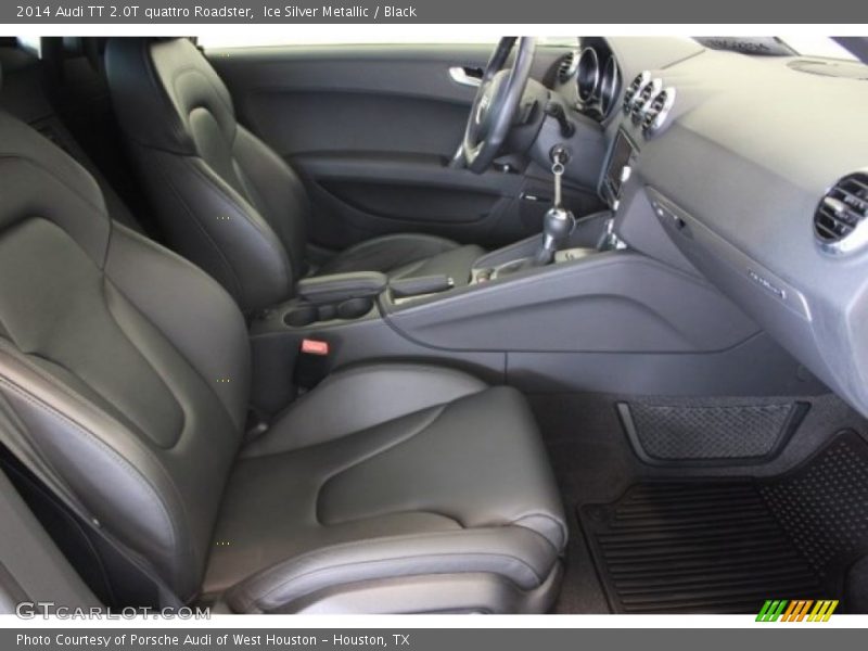 Ice Silver Metallic / Black 2014 Audi TT 2.0T quattro Roadster
