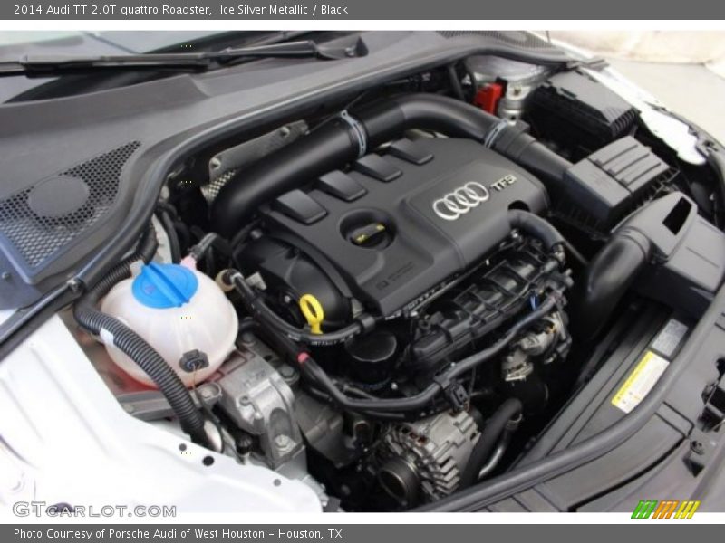 Ice Silver Metallic / Black 2014 Audi TT 2.0T quattro Roadster