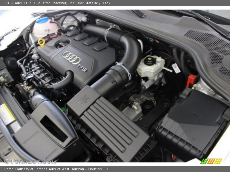 Ice Silver Metallic / Black 2014 Audi TT 2.0T quattro Roadster