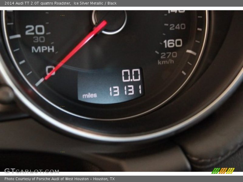 Ice Silver Metallic / Black 2014 Audi TT 2.0T quattro Roadster