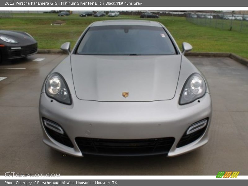 Platinum Silver Metallic / Black/Platinum Grey 2013 Porsche Panamera GTS