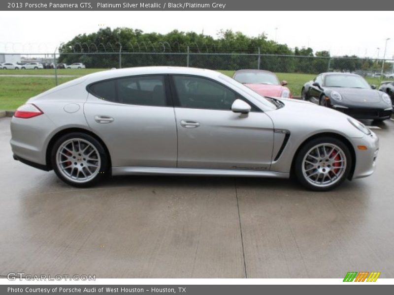 Platinum Silver Metallic / Black/Platinum Grey 2013 Porsche Panamera GTS
