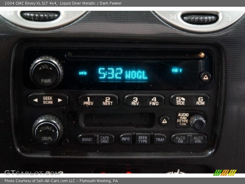 Liquid Silver Metallic / Dark Pewter 2004 GMC Envoy XL SLT 4x4