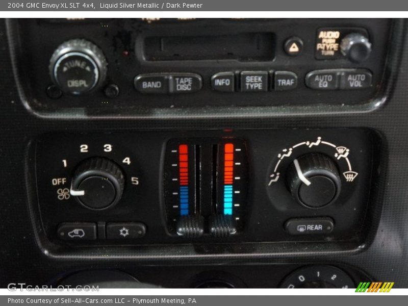Liquid Silver Metallic / Dark Pewter 2004 GMC Envoy XL SLT 4x4