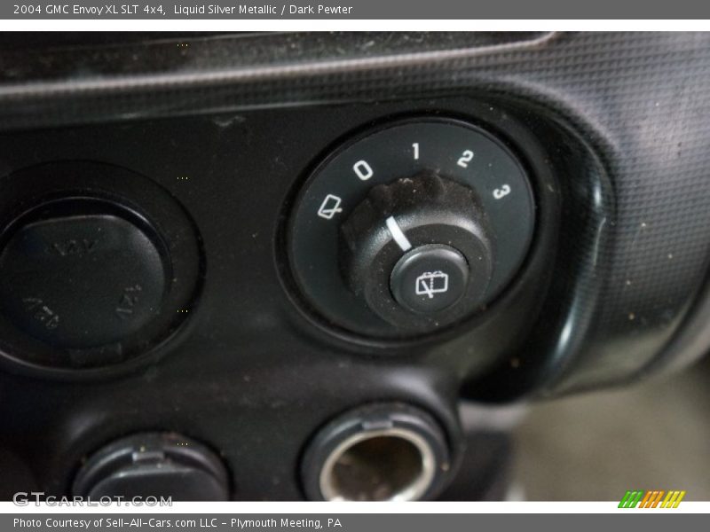 Liquid Silver Metallic / Dark Pewter 2004 GMC Envoy XL SLT 4x4