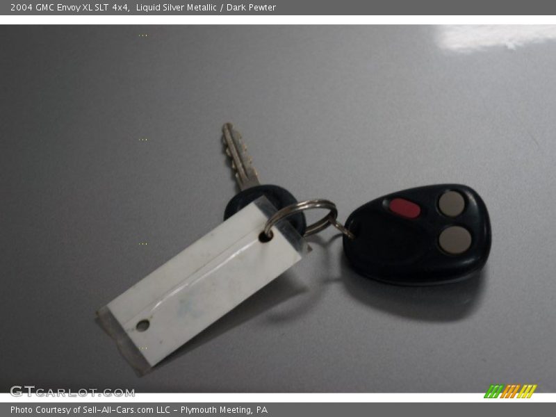 Liquid Silver Metallic / Dark Pewter 2004 GMC Envoy XL SLT 4x4