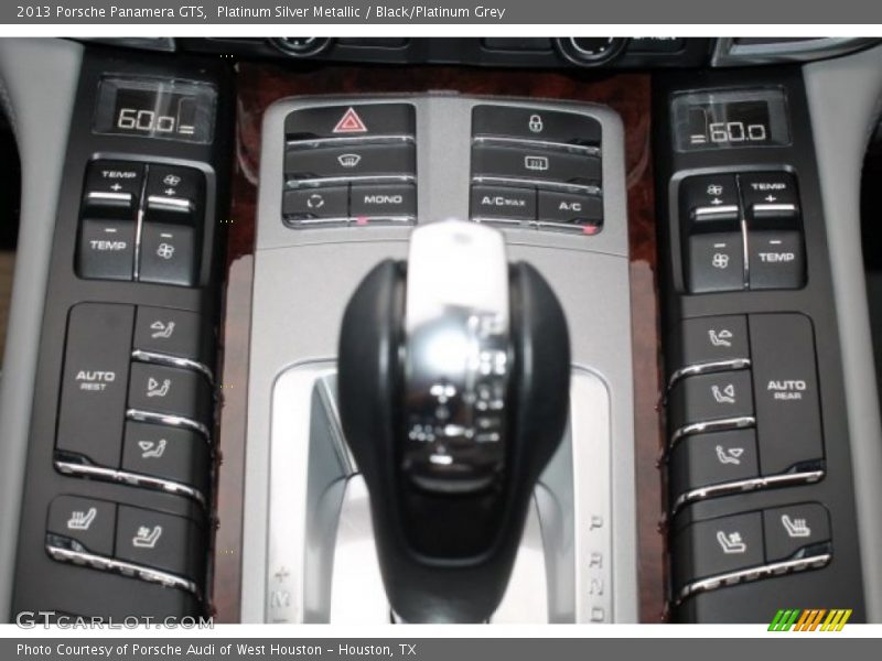 Platinum Silver Metallic / Black/Platinum Grey 2013 Porsche Panamera GTS