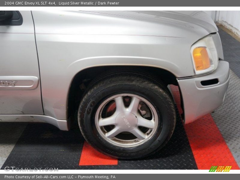 Liquid Silver Metallic / Dark Pewter 2004 GMC Envoy XL SLT 4x4