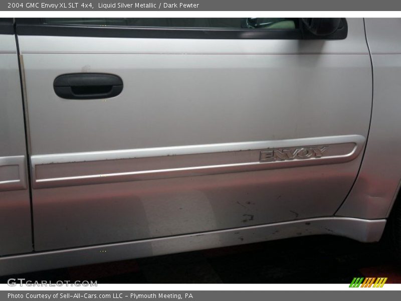 Liquid Silver Metallic / Dark Pewter 2004 GMC Envoy XL SLT 4x4