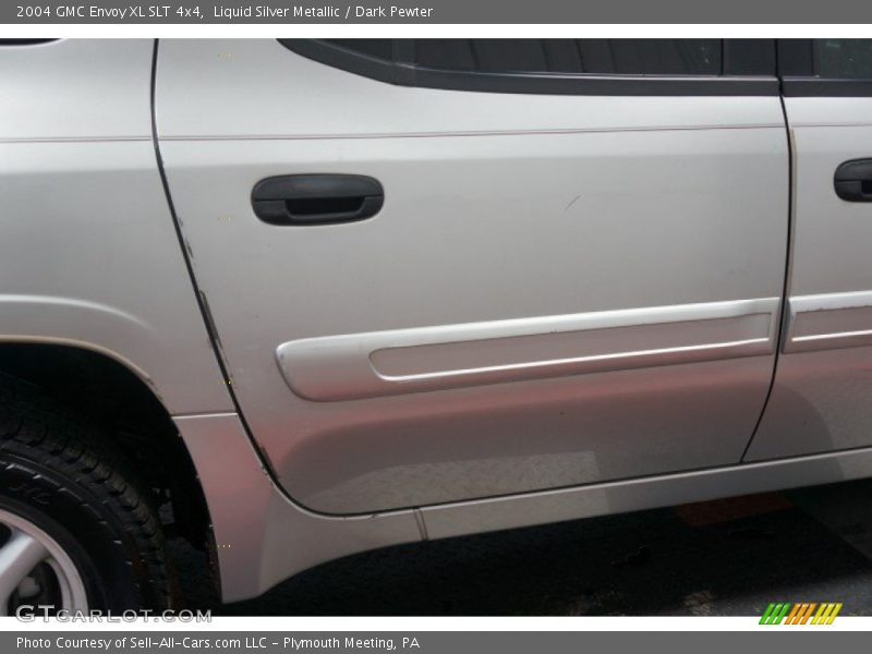 Liquid Silver Metallic / Dark Pewter 2004 GMC Envoy XL SLT 4x4