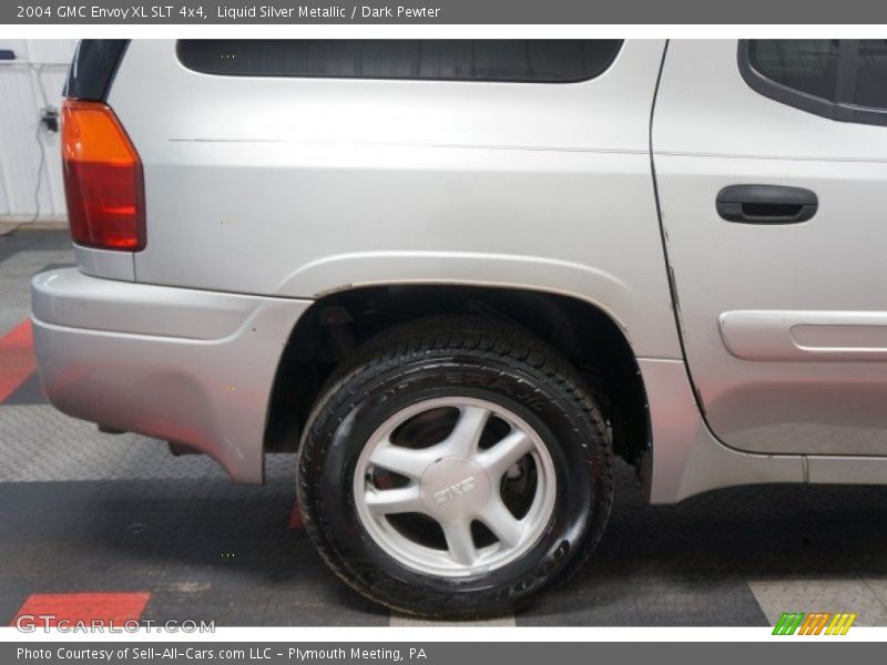 Liquid Silver Metallic / Dark Pewter 2004 GMC Envoy XL SLT 4x4