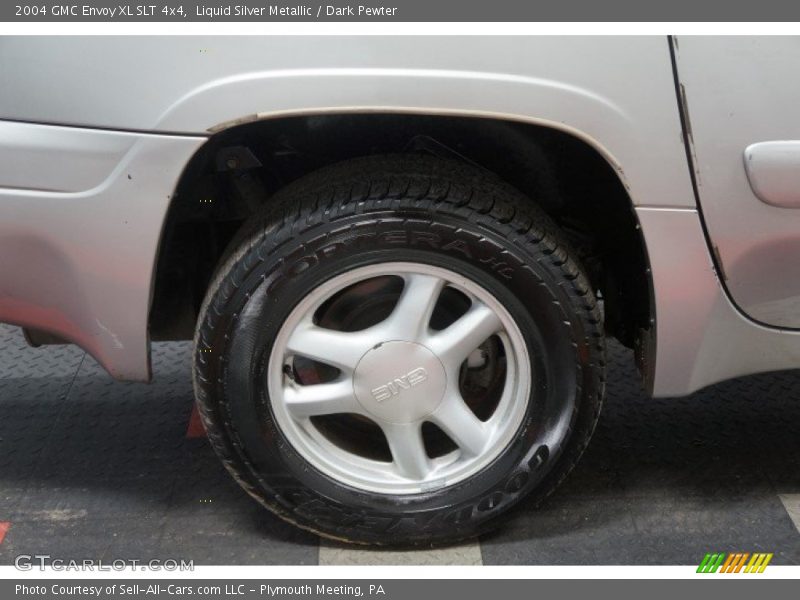 Liquid Silver Metallic / Dark Pewter 2004 GMC Envoy XL SLT 4x4