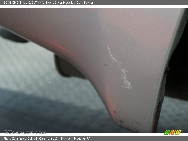 Liquid Silver Metallic / Dark Pewter 2004 GMC Envoy XL SLT 4x4
