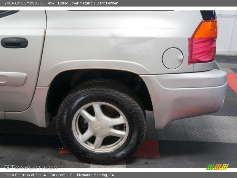Liquid Silver Metallic / Dark Pewter 2004 GMC Envoy XL SLT 4x4