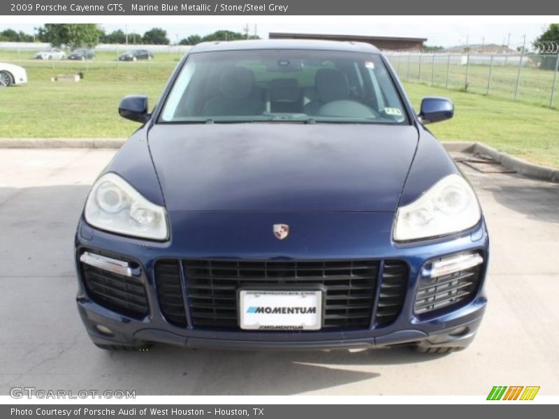 Marine Blue Metallic / Stone/Steel Grey 2009 Porsche Cayenne GTS