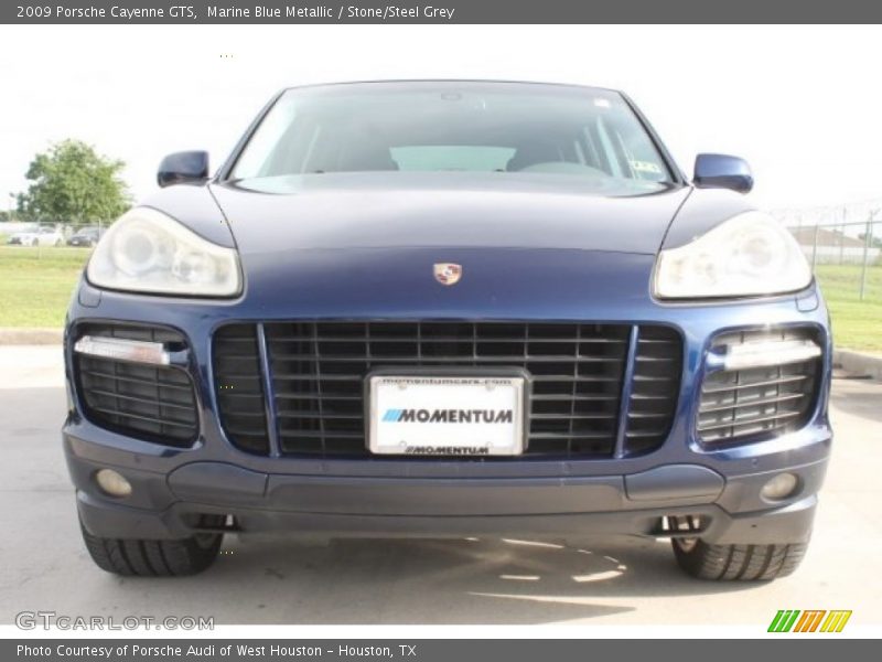 Marine Blue Metallic / Stone/Steel Grey 2009 Porsche Cayenne GTS