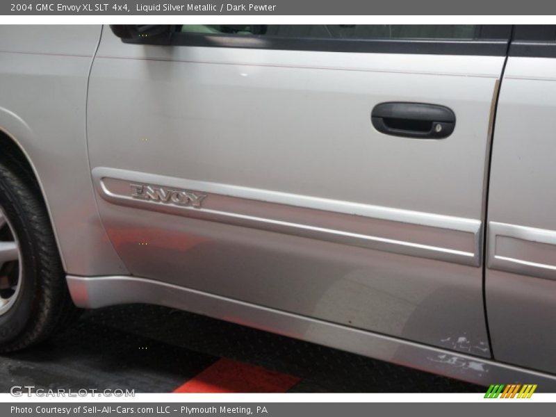 Liquid Silver Metallic / Dark Pewter 2004 GMC Envoy XL SLT 4x4