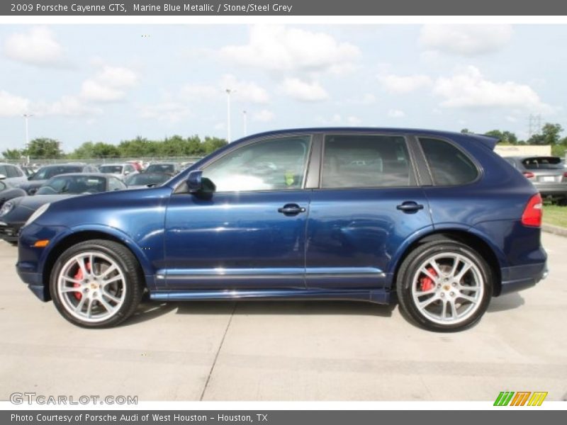  2009 Cayenne GTS Marine Blue Metallic