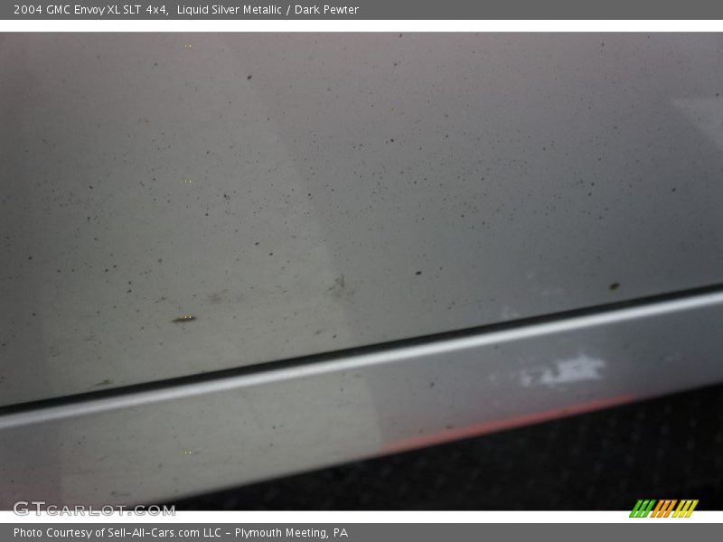 Liquid Silver Metallic / Dark Pewter 2004 GMC Envoy XL SLT 4x4