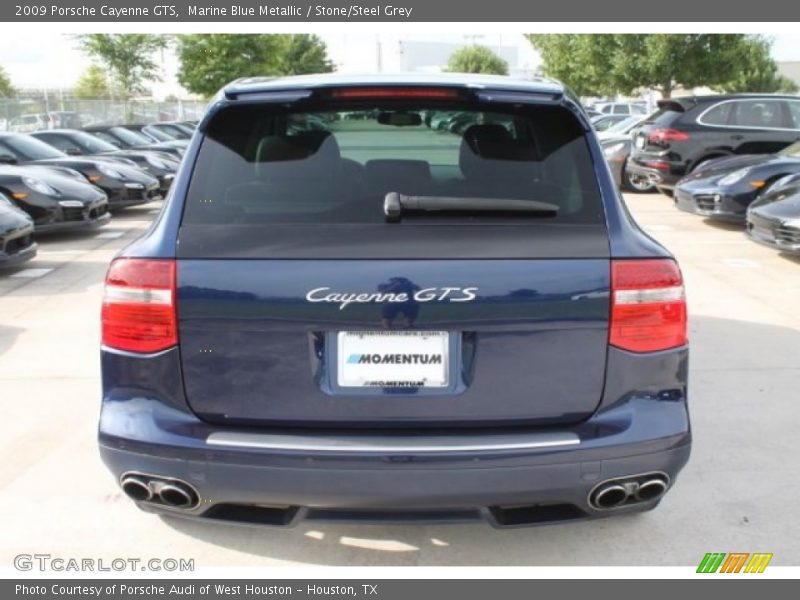 Marine Blue Metallic / Stone/Steel Grey 2009 Porsche Cayenne GTS