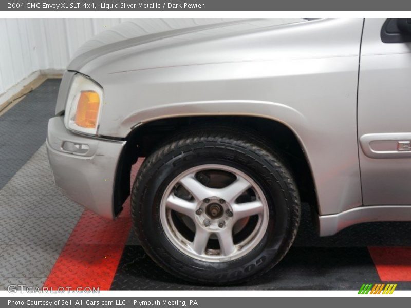 Liquid Silver Metallic / Dark Pewter 2004 GMC Envoy XL SLT 4x4