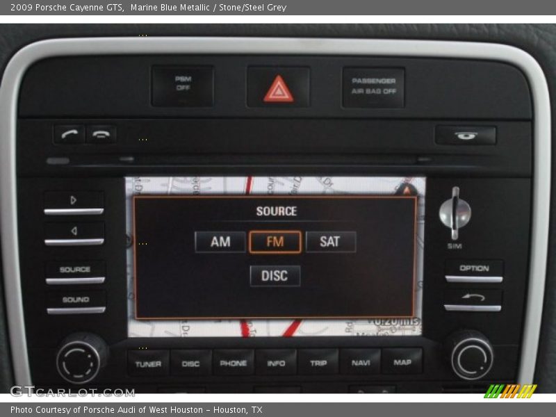Marine Blue Metallic / Stone/Steel Grey 2009 Porsche Cayenne GTS