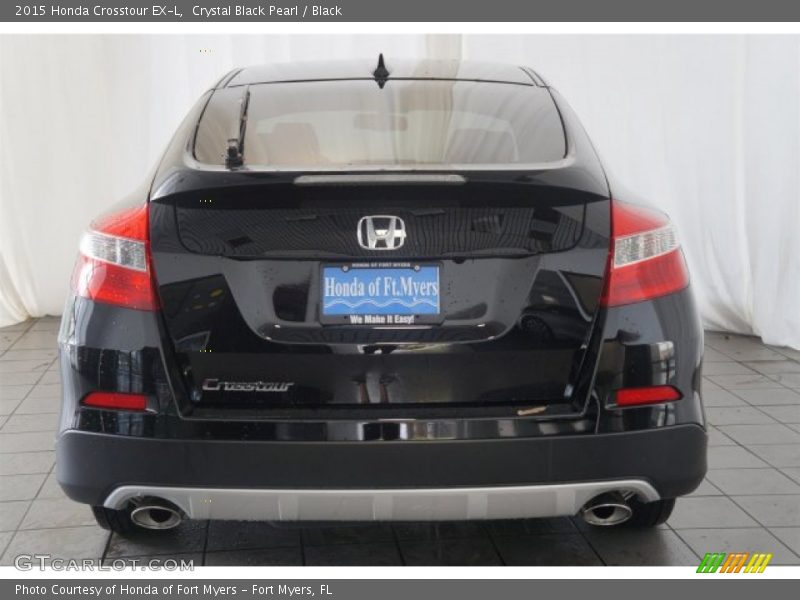 Crystal Black Pearl / Black 2015 Honda Crosstour EX-L