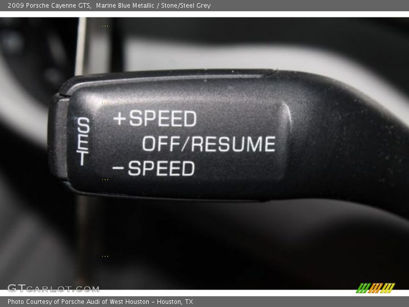 Marine Blue Metallic / Stone/Steel Grey 2009 Porsche Cayenne GTS