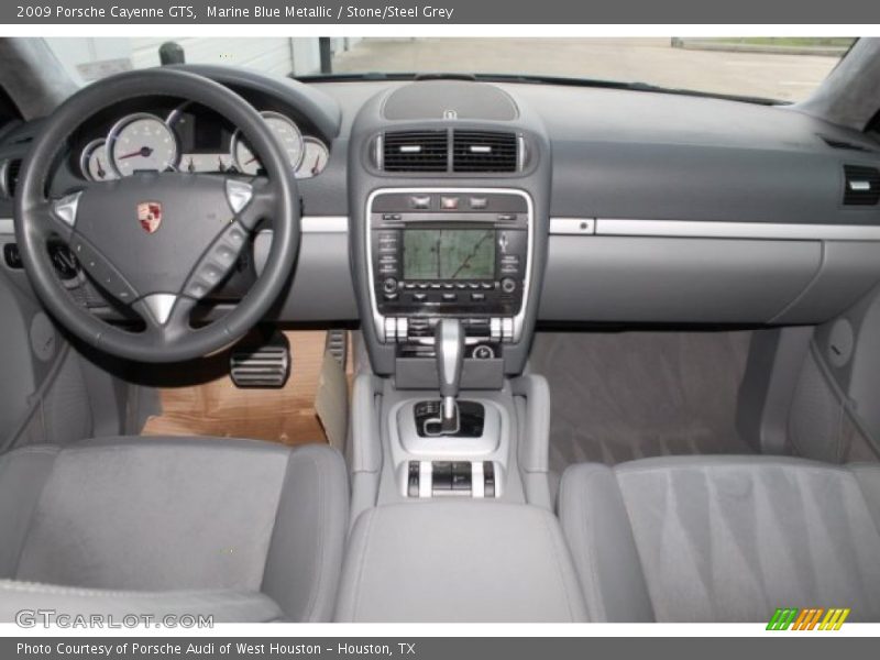 Marine Blue Metallic / Stone/Steel Grey 2009 Porsche Cayenne GTS