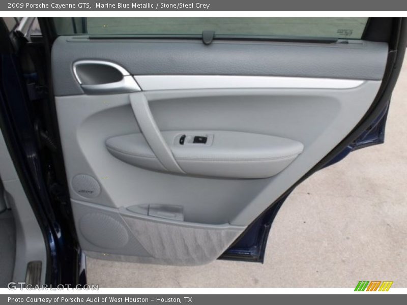 Marine Blue Metallic / Stone/Steel Grey 2009 Porsche Cayenne GTS