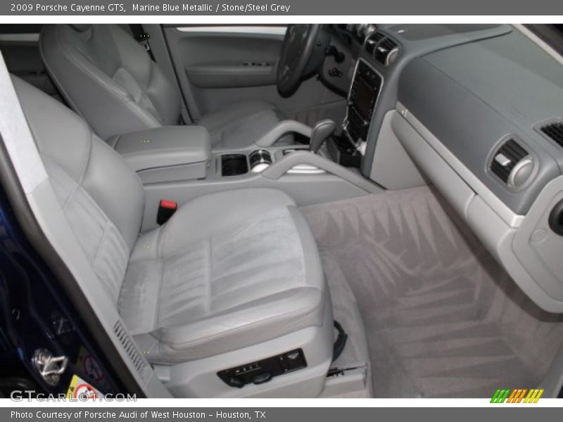 Marine Blue Metallic / Stone/Steel Grey 2009 Porsche Cayenne GTS