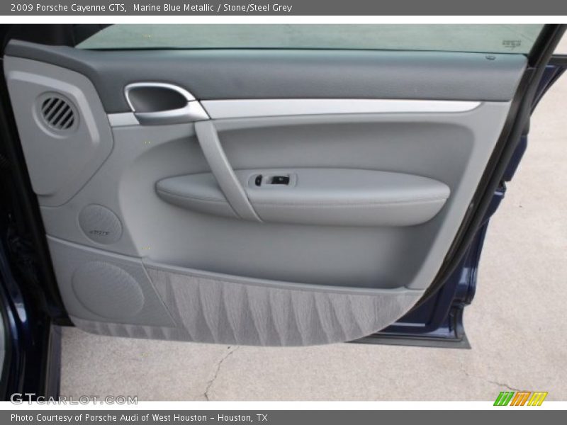 Marine Blue Metallic / Stone/Steel Grey 2009 Porsche Cayenne GTS