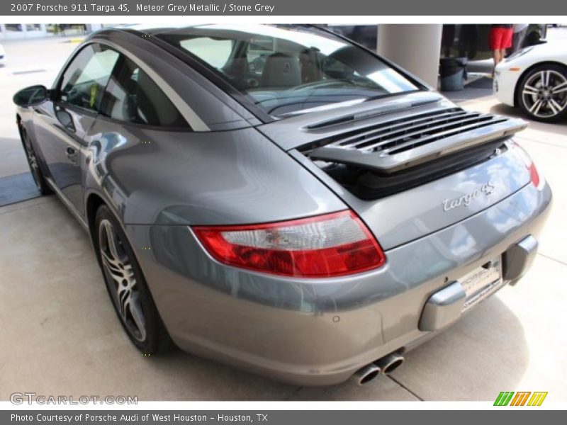 Meteor Grey Metallic / Stone Grey 2007 Porsche 911 Targa 4S