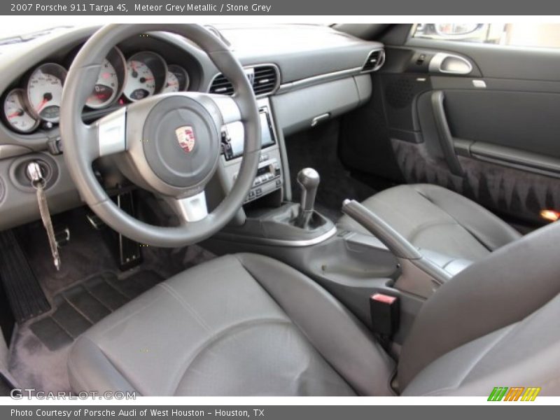  2007 911 Targa 4S Stone Grey Interior