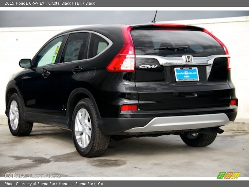 Crystal Black Pearl / Black 2015 Honda CR-V EX